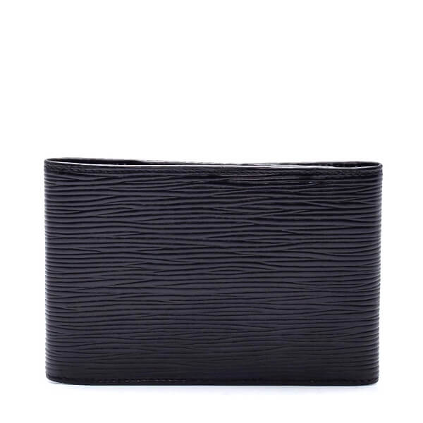 Louis Vuitton - Black Epi Leather Checkbook Wallet